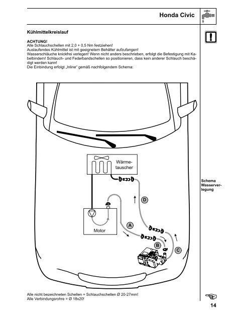 Honda Civic - Ersatzteilbox