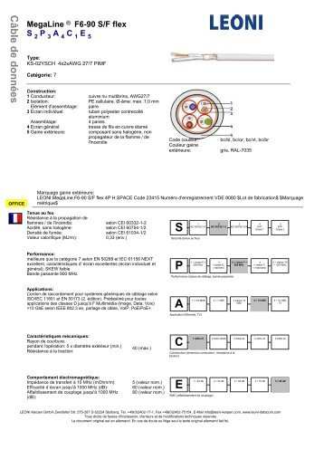 MegaLine Â® F6-90 S/F flex S P A C E - Kerpen