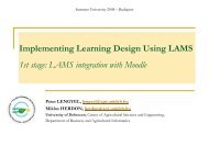 What is LAMS? - Server Configuration