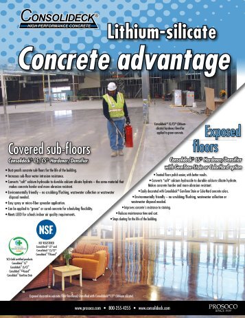 Concrete / Sustainable Advantage Flyer