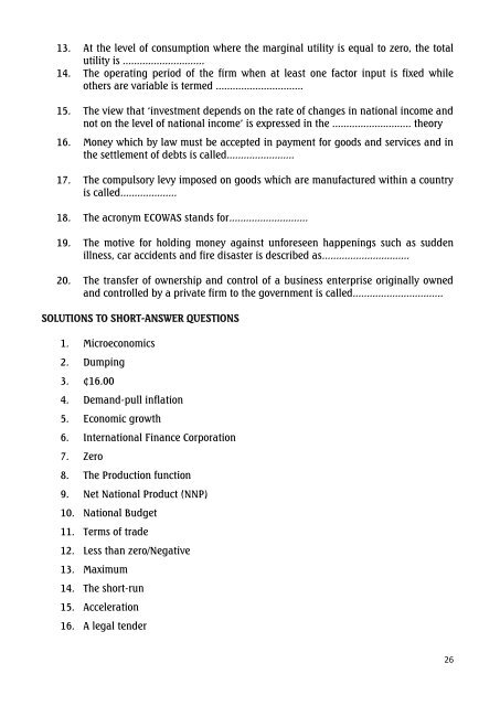 atswa pilot questions answers part i - The Institute of Chartered ...