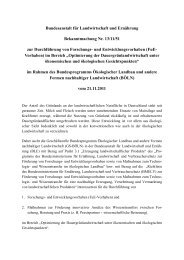 Bekanntmachung Nr. 13/11/51 zur DurchfÃ¼hrung von Forschungs