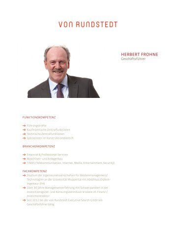 Profil als PDF - von Rundstedt