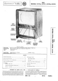 1952 RCA 21T176 - Early Television Foundation