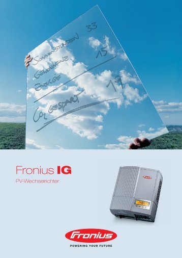 Fronius IG - Enerpoint