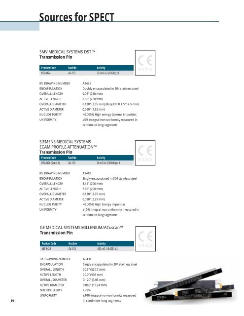 Sources for Medical Imaging - High Technology Sources Ltd