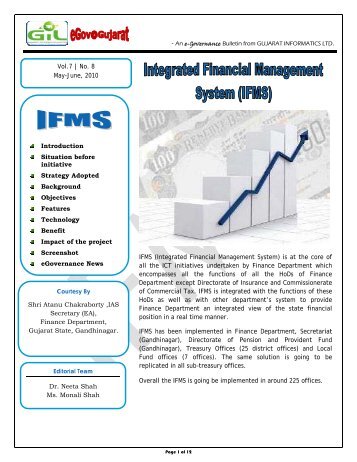 Integrated Financial Management System (IFMS) - Gujarat ...