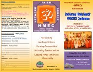 Download Conference Brochure - Shri Surya Narayan Mandir