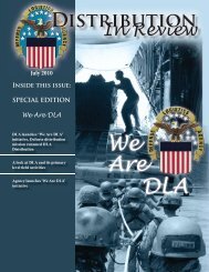 We Are DLA - DLA Distribution Home - Defense Logistics Agency