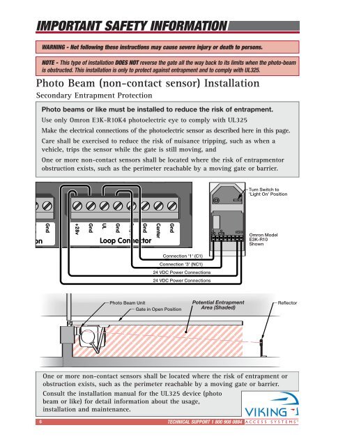 F-1â¢ Installation Manual - Viking Access