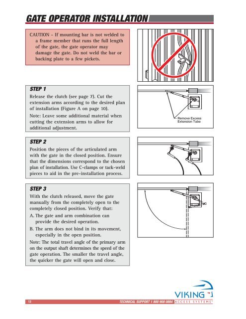 F-1â¢ Installation Manual - Viking Access