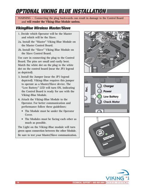 F-1â¢ Installation Manual - Viking Access