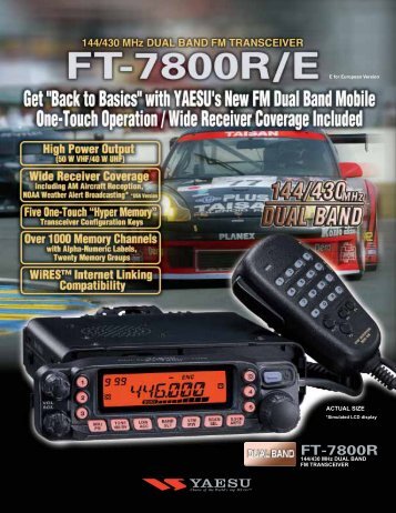 Download Brochure - Yaesu