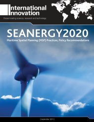 As explained by Dorina Iuga, SEANERGY 2020 project manager, in ...