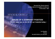 ABUSE OF A DOMINANT POSITION - Advocatennet