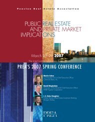 public real estate and private market implications - Pension Real ...