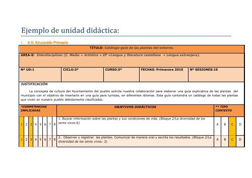 Ejemplo de unidad didÃ¡ctica.pdf - Cefire