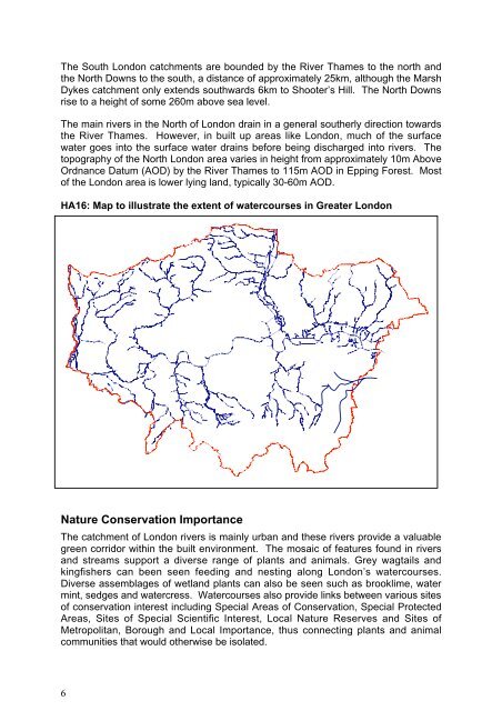 London's rivers and streams resource - Wildpro