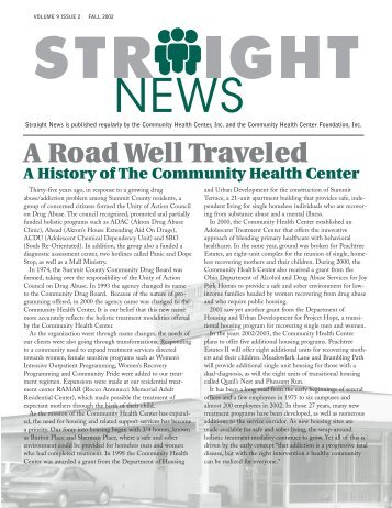 Fall 2002 (Page 2) - Community Health Center