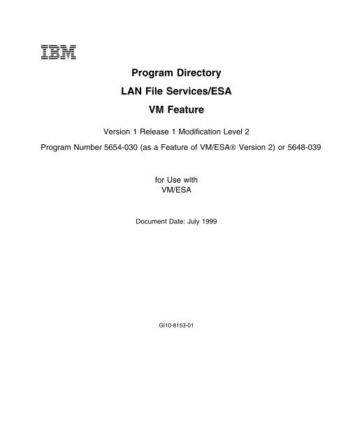 1 - z/VM - IBM