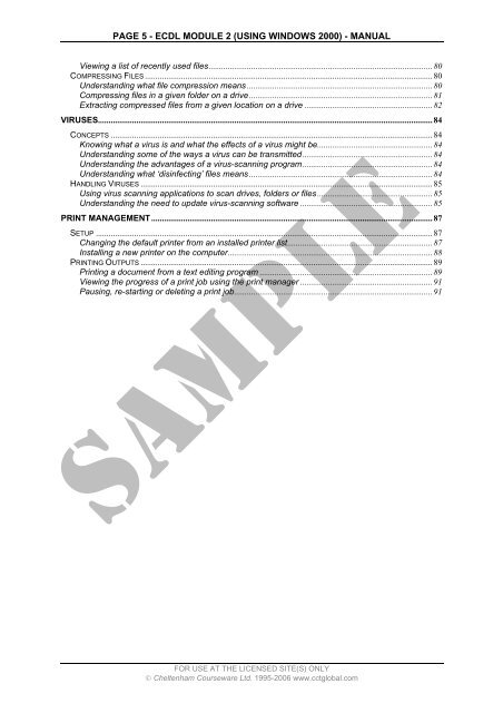 ECDL Module 2