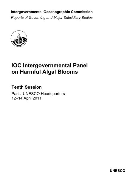 Bliver til vakuum forhistorisk IOC Intergovernmental Panel on Harmful Algal Blooms - Japan ...