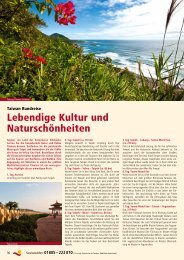 Lebendige Kultur und Naturschönheiten