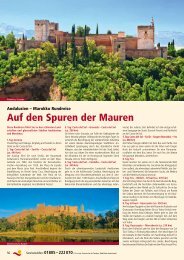 Auf den Spuren der Mauren