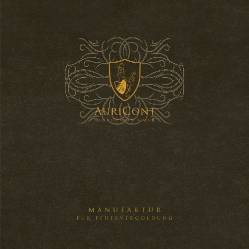 Auricont - Manufaktur fÃ¼r Feuervergoldung - ImagebroschÃ¼re - brandpi