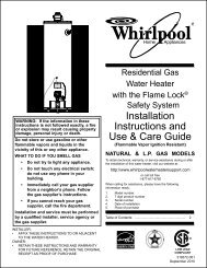 Owners Manual - Whirlpool