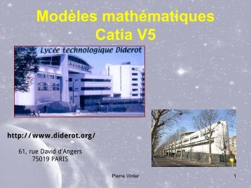1 - CAO PDM PLM - Formations initiale et continue