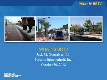 WHAT IS BRT? - Metro