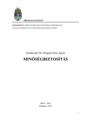 oktatÃ¡si segÃ©dlet - ÃBUDAI EGYETEM BÃ¡nki DonÃ¡t GÃ©pÃ©sz Ã©s ...