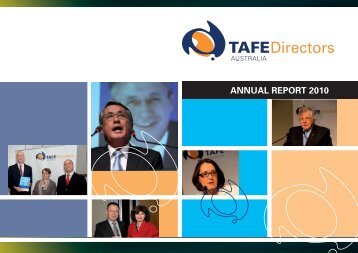 ANNUAL REPORT 2010 - TAFE Directors Australia