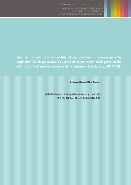 GENERANDO CAPACIDADES PARA LA GEStIóN DEL ... - InfoAndina