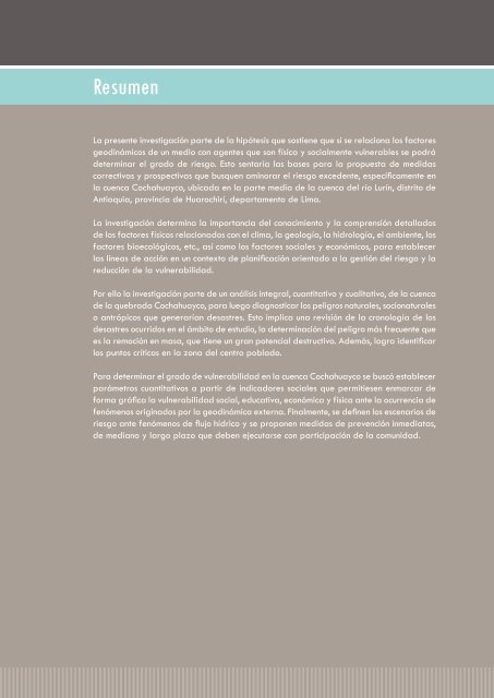 GENERANDO CAPACIDADES PARA LA GEStIóN DEL ... - InfoAndina