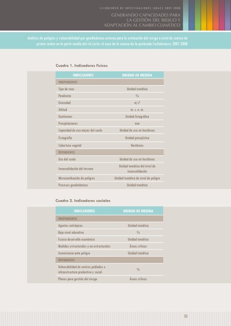 GENERANDO CAPACIDADES PARA LA GEStIóN DEL ... - InfoAndina