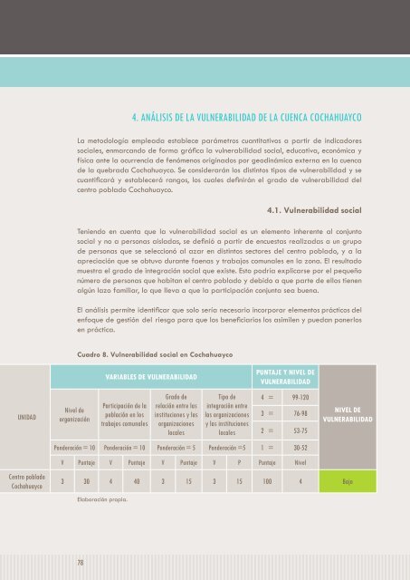 GENERANDO CAPACIDADES PARA LA GEStIóN DEL ... - InfoAndina