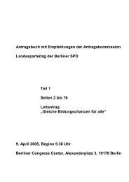 Antragsbuch (Teil 1 - Seite 2-76 / Leitantrag) - Archiv - SPD Berlin
