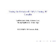 Tracing the Meta-Level: PyPy's Tracing JIT Compiler
