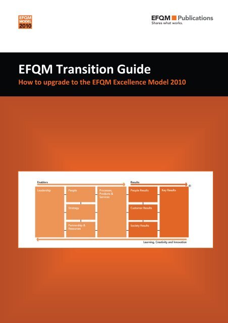 EFQM Transition Guide - Shawqi Sajwani