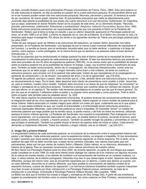 Ea 2 – DOCUMENTO 12. Historia de la Psicología Pastoral ... - icergua