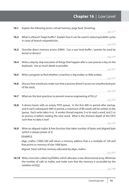 Cracking the Coding Interview, 4 Edition - 150 Programming Interview Questions and Solutions