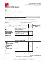 Studienverlauf Nebenfach ab Startsemester 10/11 - Fachbereich ...