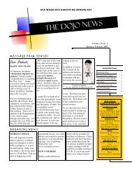 2007-jan-feb newsletter issue 1 - USA Wado Ryu Karate-Do