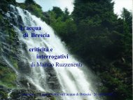 Tetracloruro di carbonio nell'acqua potabile - Legambiente