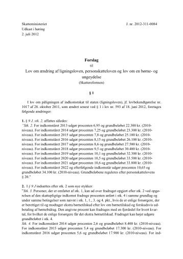 Lovforslag i pdf-format - Skatteministeriet