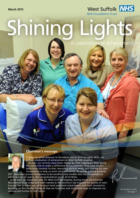 Shining Lights - West Suffolk Hospital