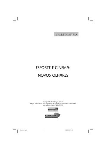 Caderno 0.p65 - MinistÃ©rio do Esporte