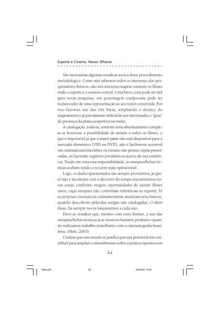 Caderno 0.p65 - MinistÃ©rio do Esporte